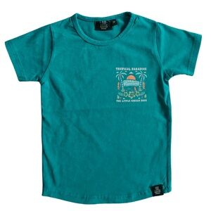 Little Surfer Dude | Tropical Paradise Toddler Tee